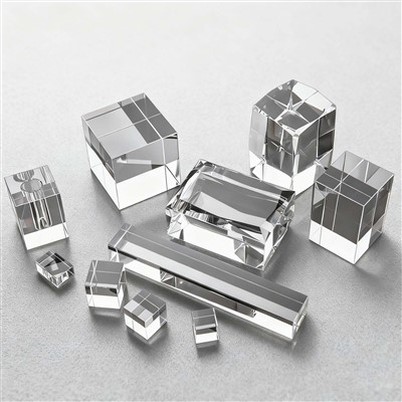 Babban Ingancin Blank Crystal Cube Don Zane Laser